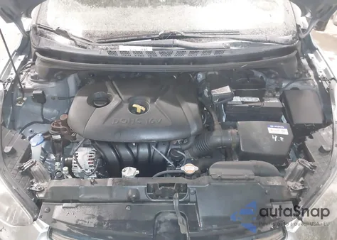 2012 Hyundai Elantra Limited (Ulsan Plant) из США, поврежденный, VIN KMHDH4AE7CU192859